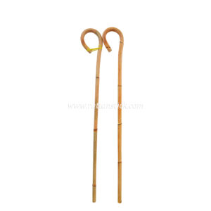 Perfect blend of durability and elegance with our Rattan Walking Stick with Circular Shaft